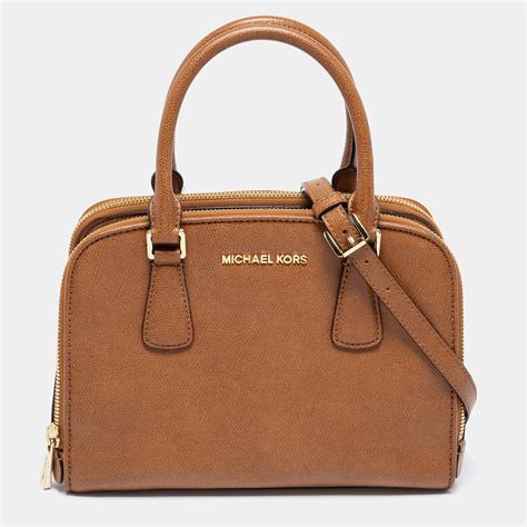 michael kors medium reese satchel review|Michael Kors opened satchel purse.